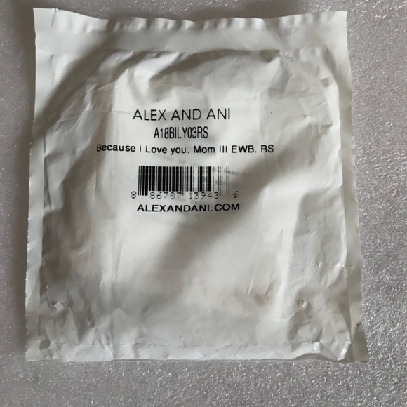 Alex and Ani Expandable Wire Bracelet Because I love you, Mom III - Picture 6 of 7